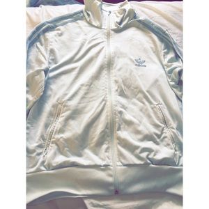 White adidas jacket
